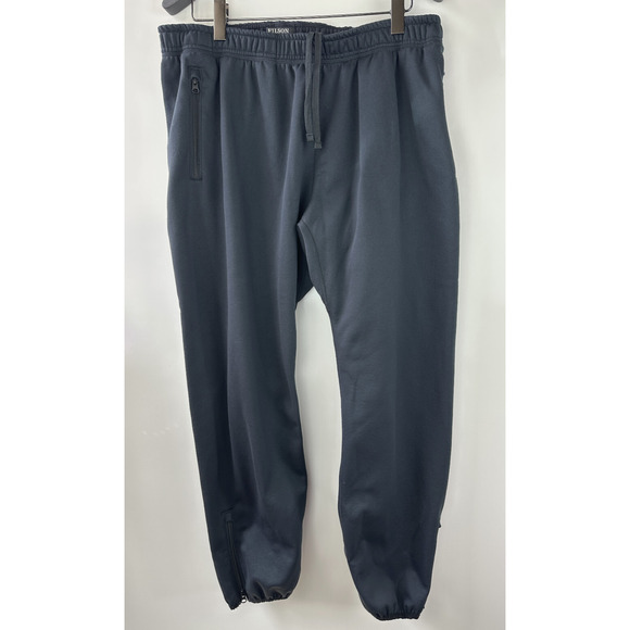 Filson Granite Spire Fleece Pant Drawstring Ankle Zip Sweatpants Black Men's XL - Picture 2 of 16